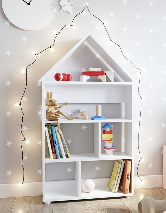 Regał domek półka pokój dziecięcy