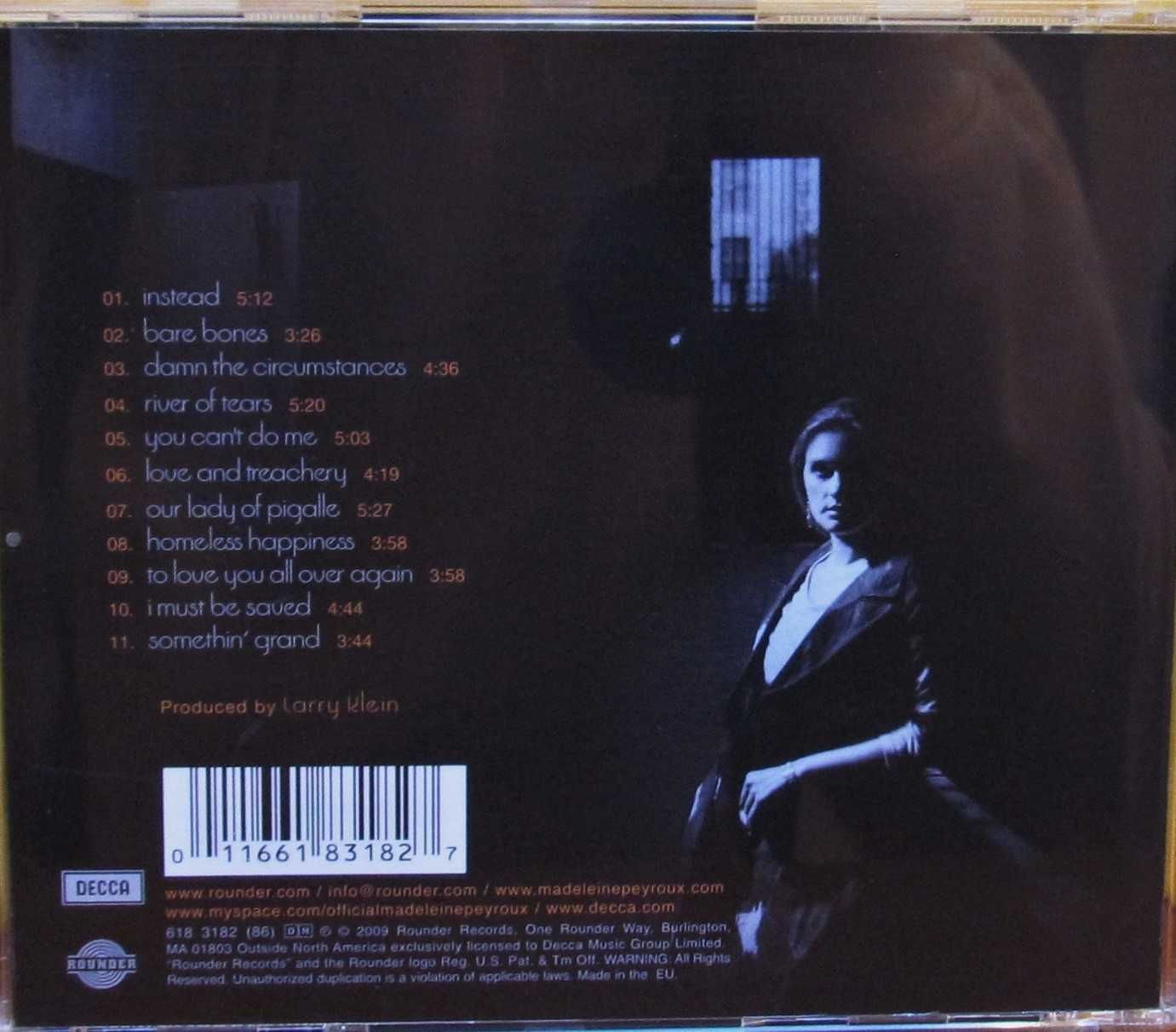 Madeleine Peyroux - Bare Bones; CD; nowa