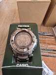 Zegarek CASIO Protrek PRW-2500T-7ER TYTANOWY komplet.