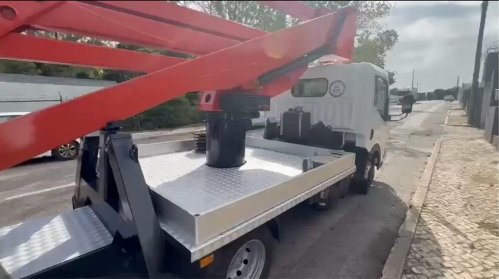 RENAULT MAXITY 130cv GRUA CESTO 23 METROS APENAS 70.000km OPORTUNIDADE