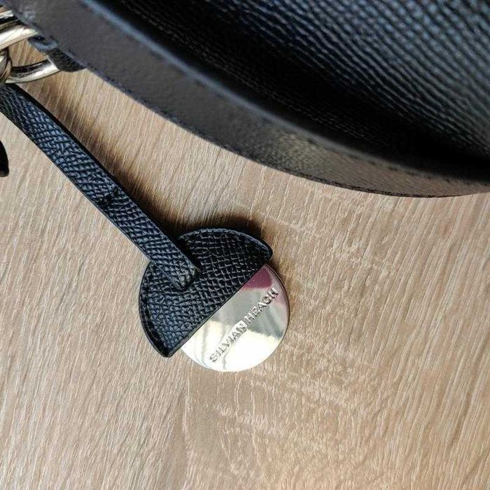 Зручна класична чорна сумка silvian heach (Iталія) сумочка