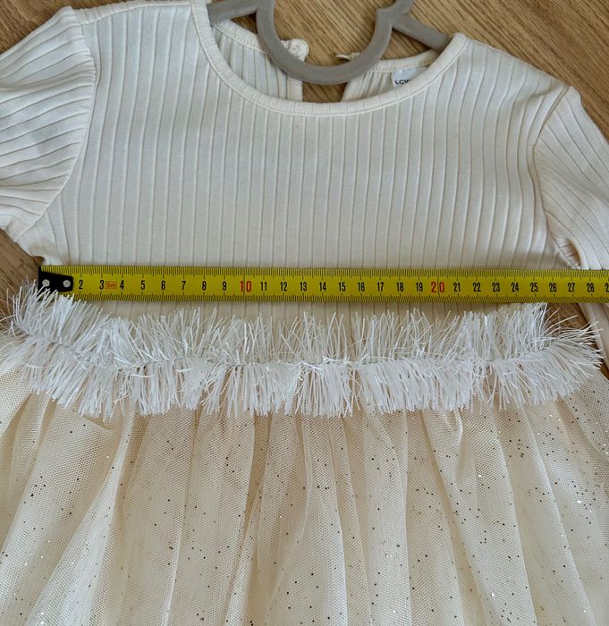 Святкове новорічне плаття для дівчинки + корона