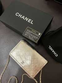 Продаю сумку Chanel woc состаренное золото оригинал