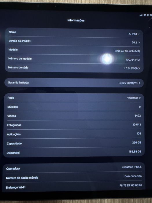 iPad Air 13” (M3) Cellular