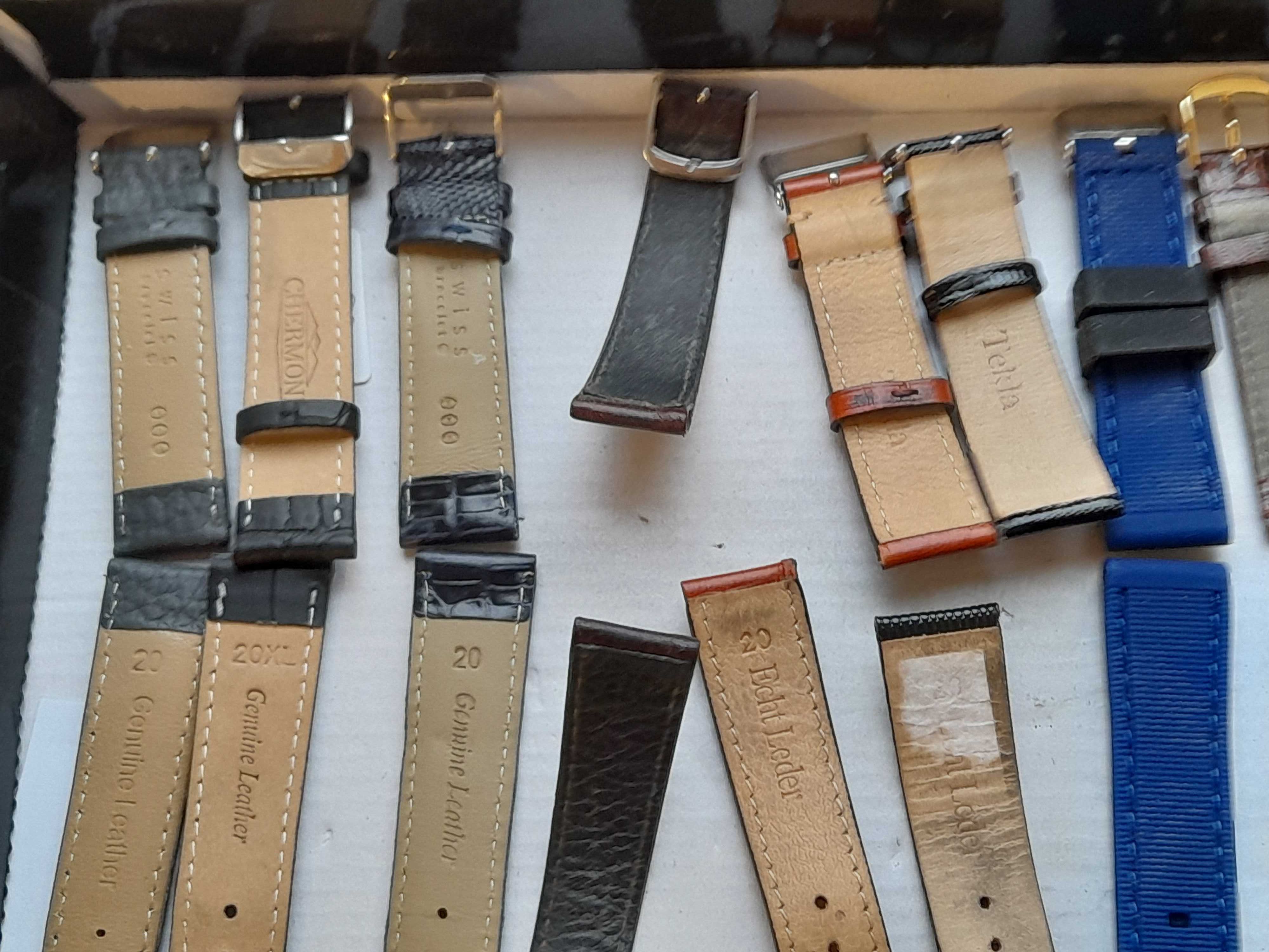 Paski do zegarków chermond raeda tekla 10 szt /do citizen casio seiko/