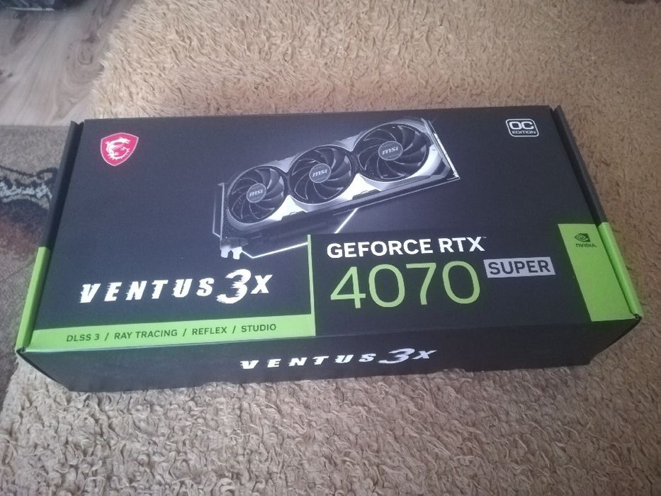 Geforce rtx 4070 super ventus x3 na gwarancji