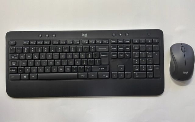 klawiatura+mysz logitech advanced mk540 membranowa qwerty opis
