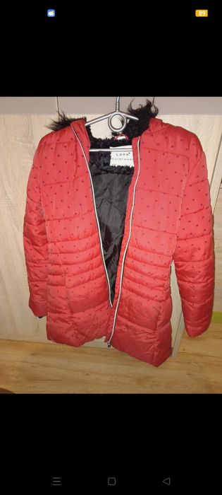 Kurtka zimowa rozmiar 152