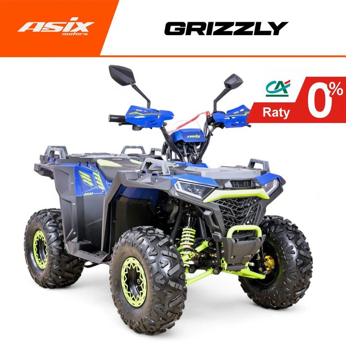 ASIX Inny QUAD 125 ASIX GRIZZLY światła LED gniazdo USB transport raty +gratisy