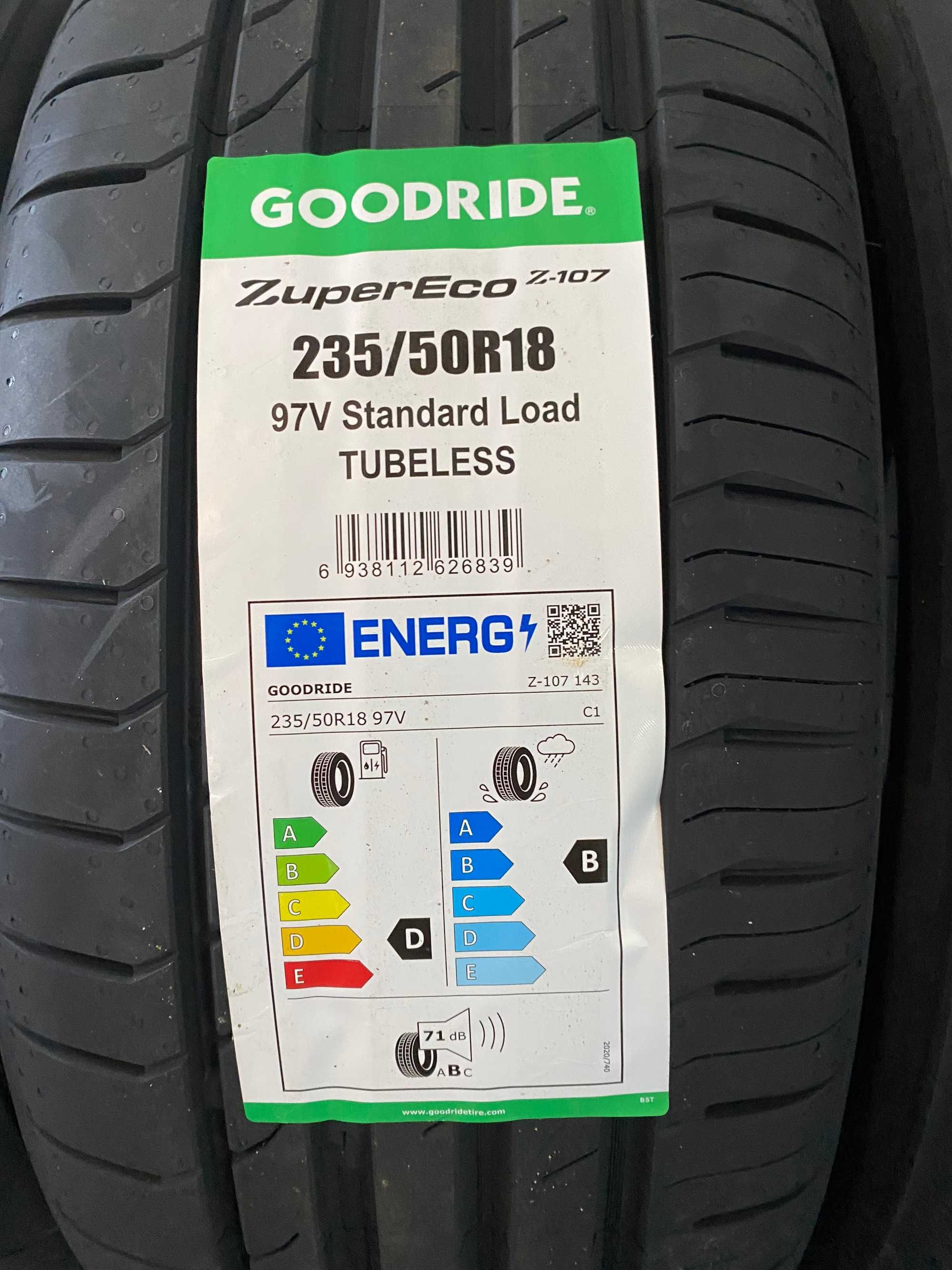 4x 235/50 R.18 97V Goodride ZuperEco Z-107 NOWE 2025 rant ochronny
