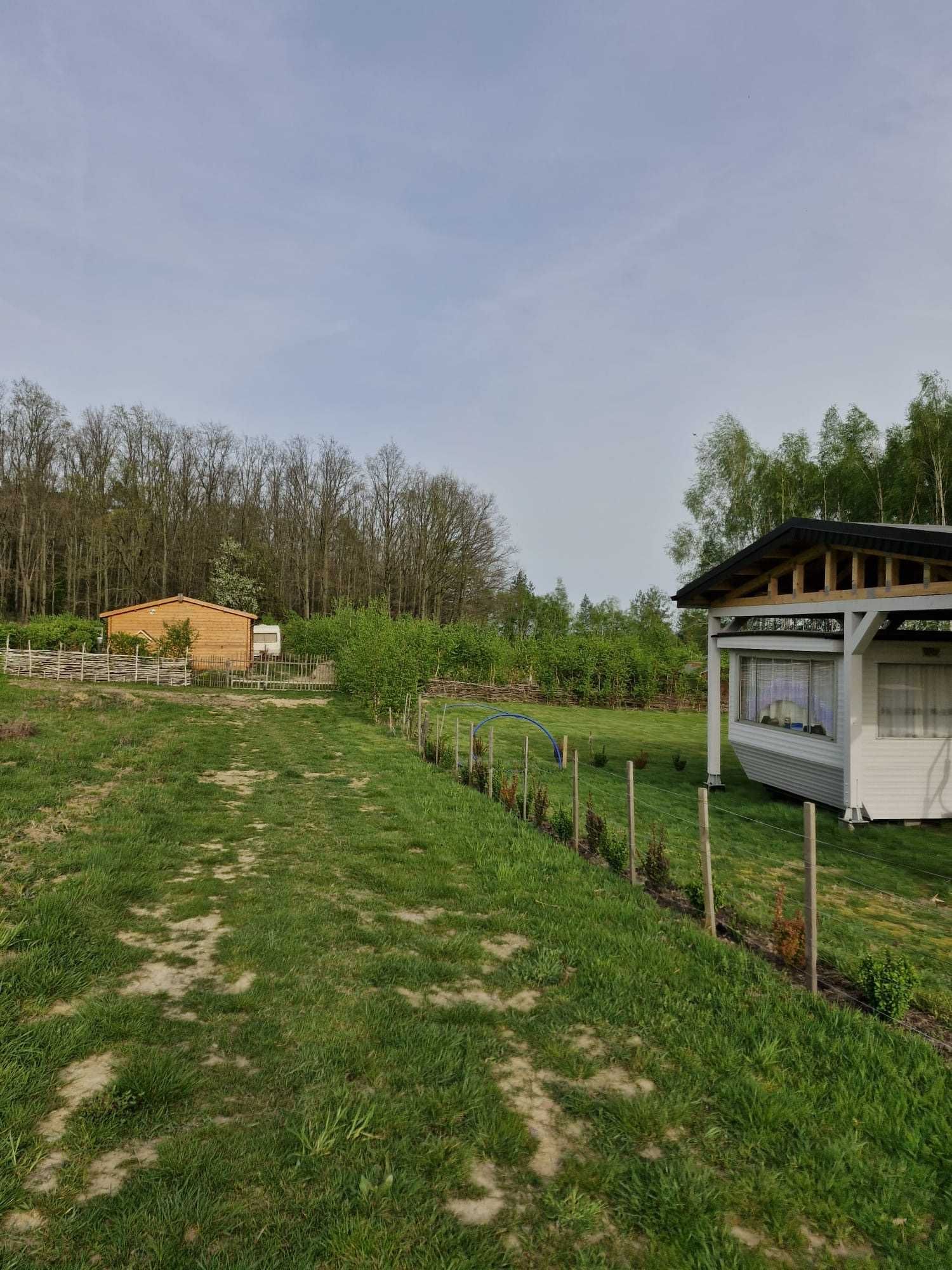 Piękna DZIAŁKA REKREACYJNA 50 km od W-wia , Wybuduj i ciesz się