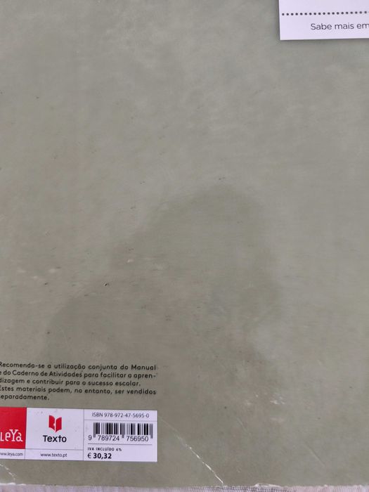 Vendo livro de português "Mensagens" c/ caderno de atividades, Texto