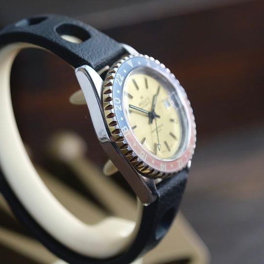 Relógio Muito Raro Mulco vintage Pepsi 37mm