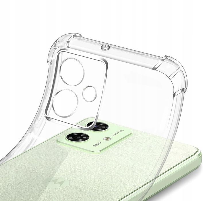 Etui do Motorola moto G55 AntiShock wzmocnione narożniki przezroczyste