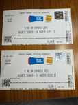 2 BILHETES SOL DA CAPARICA - dia 16 de agosto