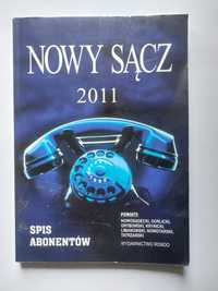 Spis Abonentów Książka Telefoniczna Nowy Sącz 2011 r okoliczne powiaty