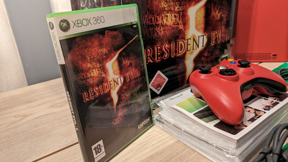 Consola Xbox 360 Resident Evil Edition (Imaculada - Rara)