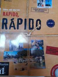 Conjunto livros de espanhol "Rápido Rápido"