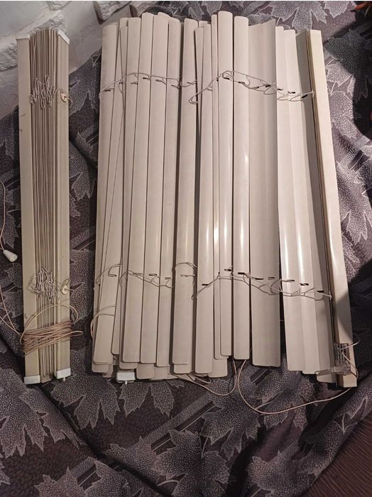 Білі жалюзі 2шт)