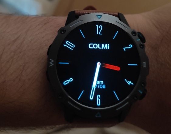 Colmi M42 AMOLED екран smart watch смарт годинник часы звонки AOD