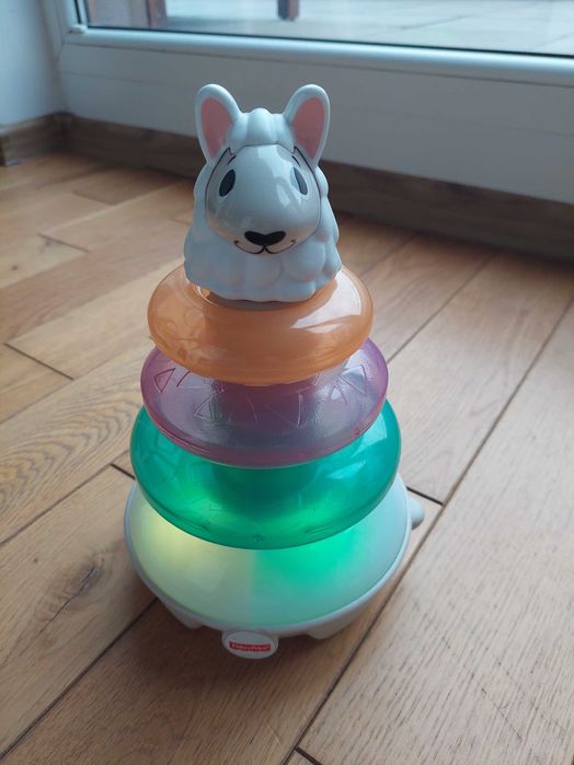Lama Fisher Price - piramidka interaktywna
