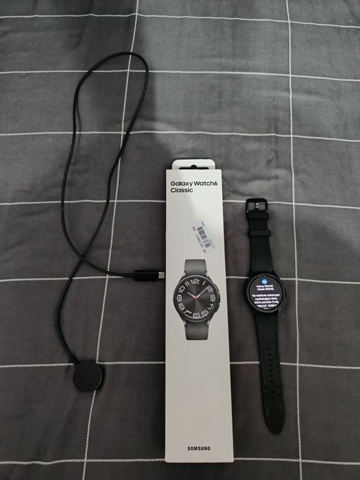 Samsung Galaxy Watch 6 Classic 43 mm LTE na gwarancji
