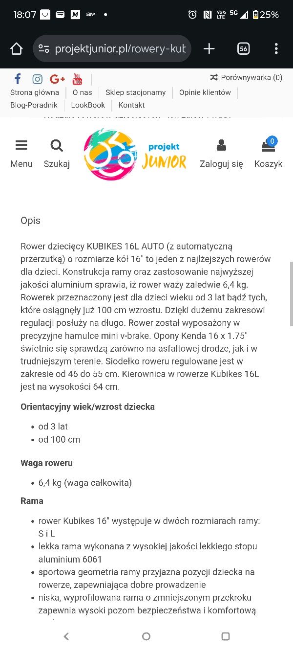 Kubikes 16L Auto Dwubiegowy