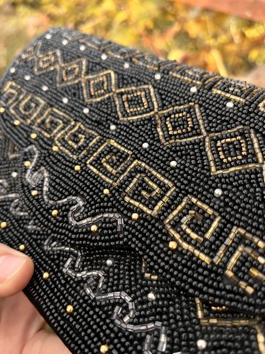 Вінтажний клатч вишитий бісером