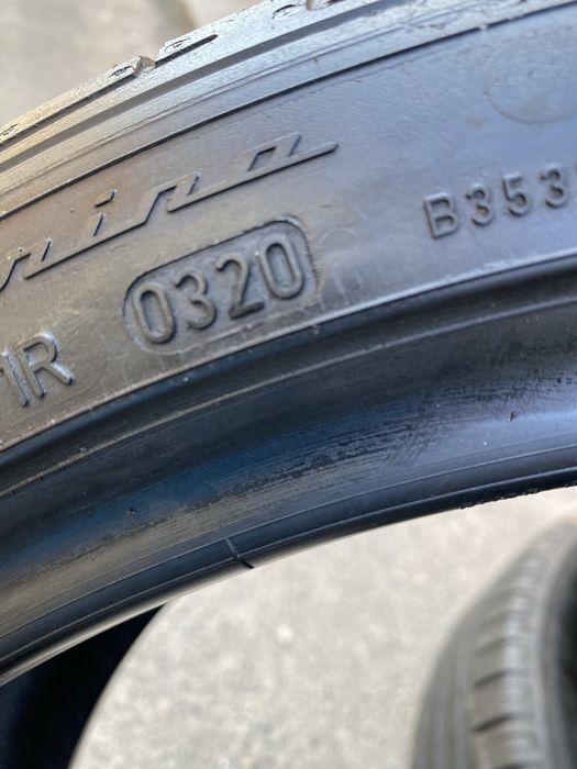 255/35 R20 Dunlop SP QuattroMaxx 20г пара шин летних.
