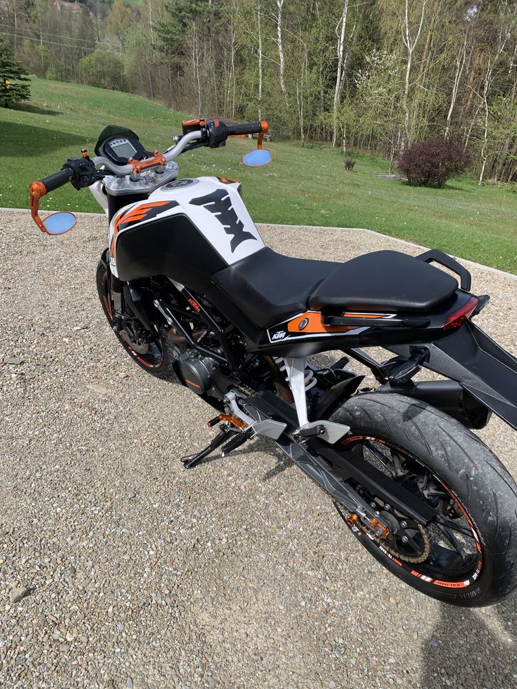 Ktm duke 125 w bardzo dobrym stanie!!