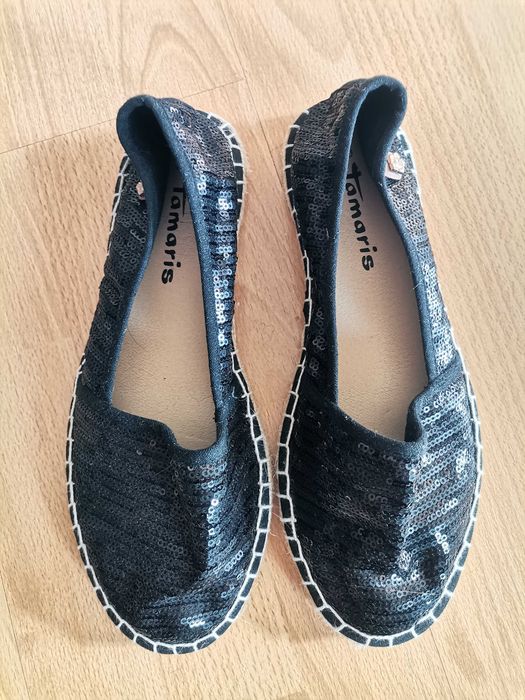 Buty espadryle czarne