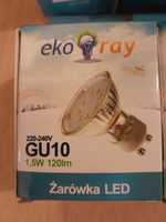 Żarówka led GU10 1,5W . Dostępne 33szt.