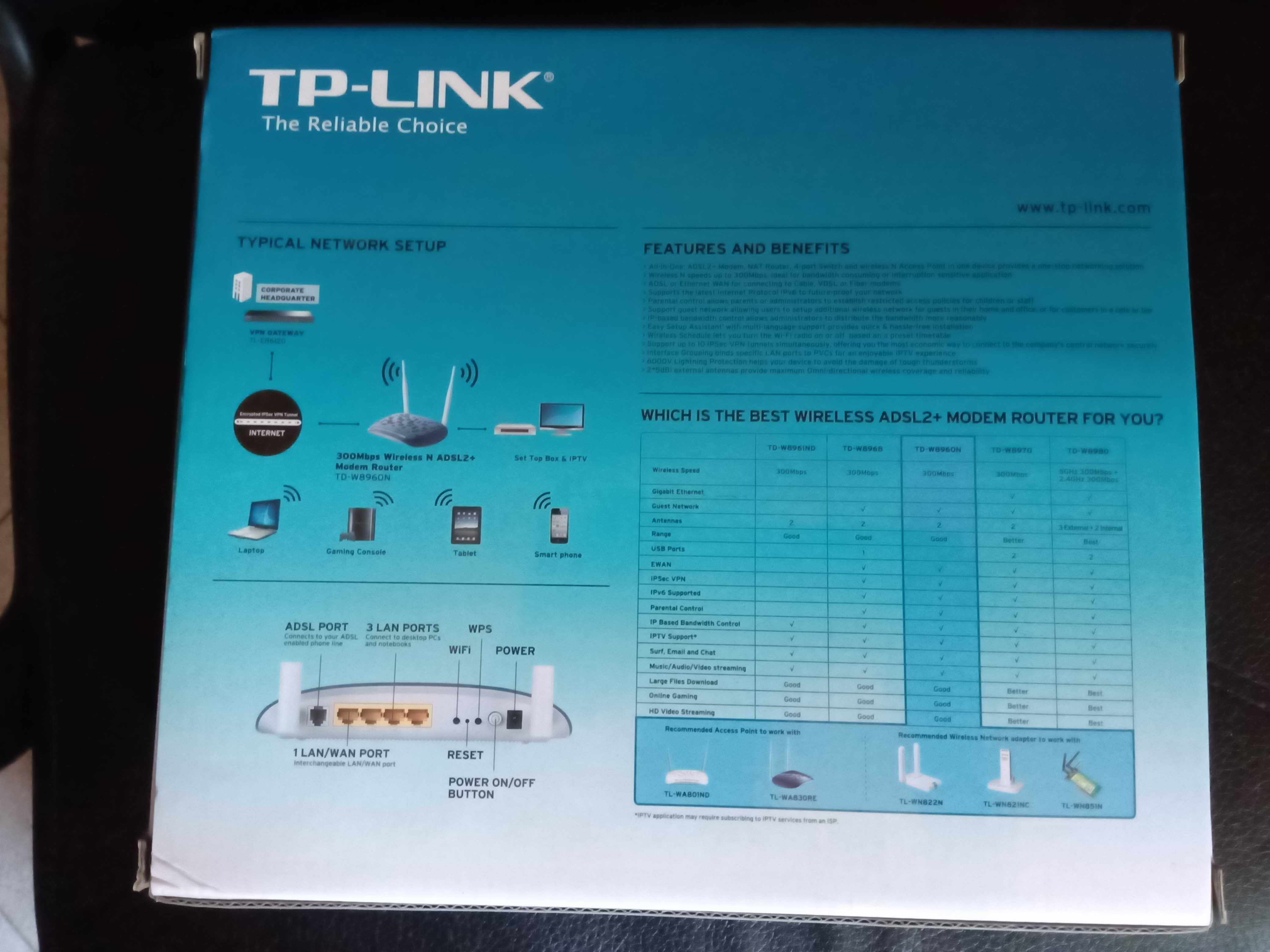 Modem Router - internet ADSL