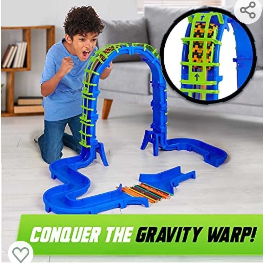 Power Treads Gravity Warp Pack – Toy Car Track for Kids, не Hot Wheels