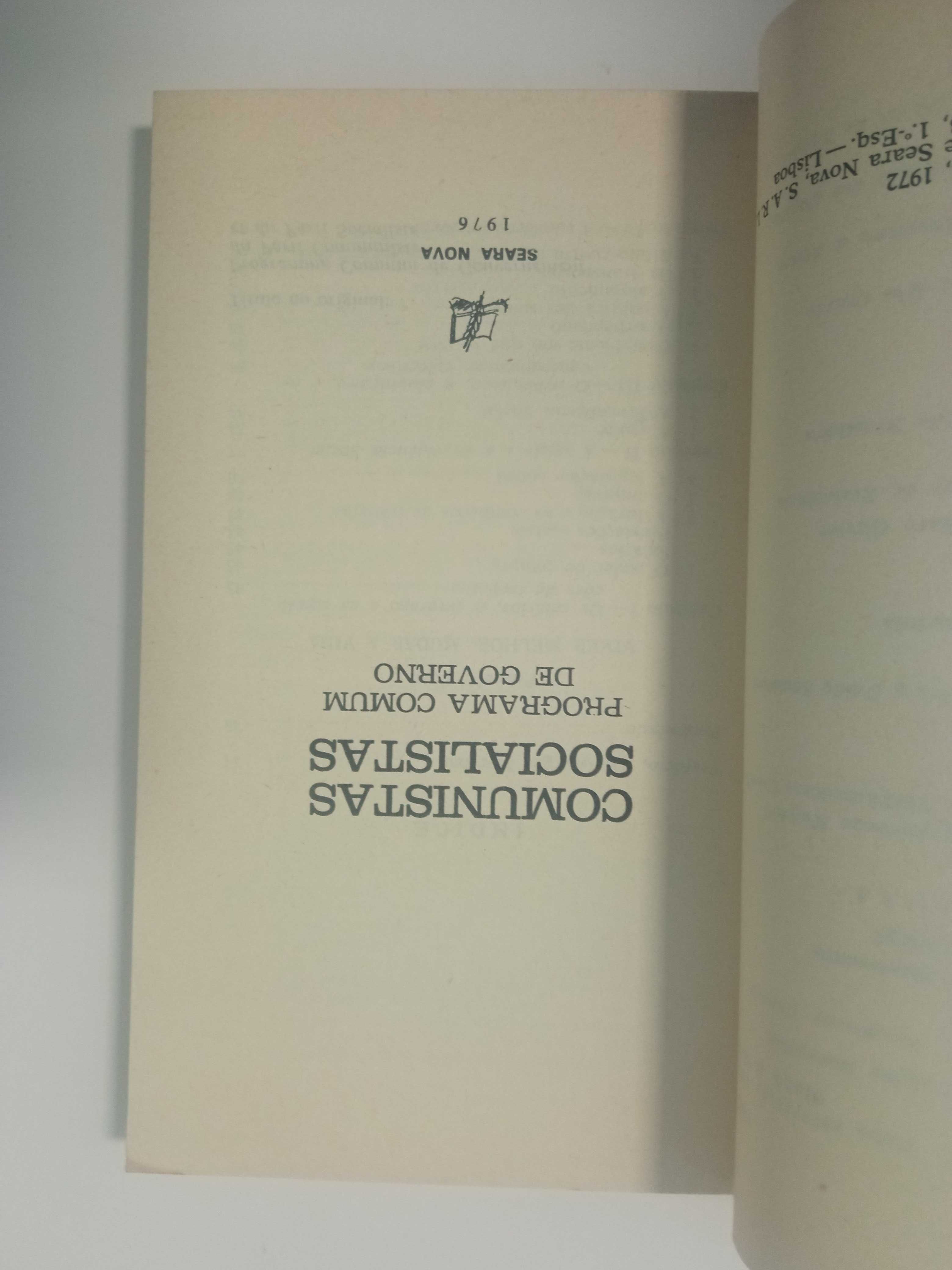 Comunistas Socialistas: programa comum de governo