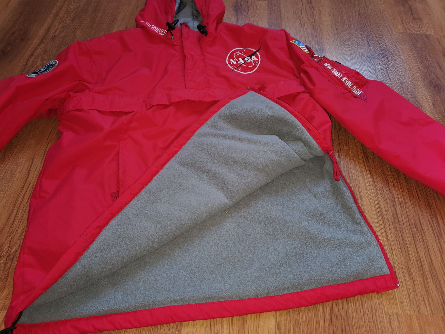 Alpha Industries Nasa Apollo 11 Anorak kurtka ocieplana L