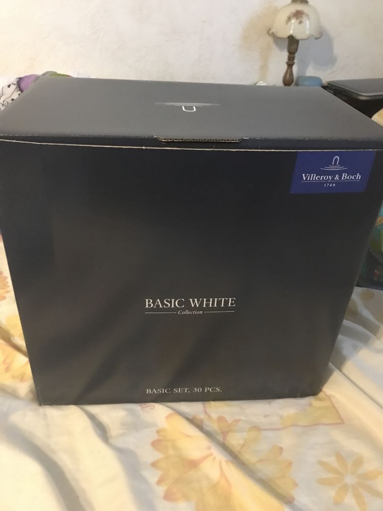 Сервіз білий Villeroy&Boch 30 предметів Basic White