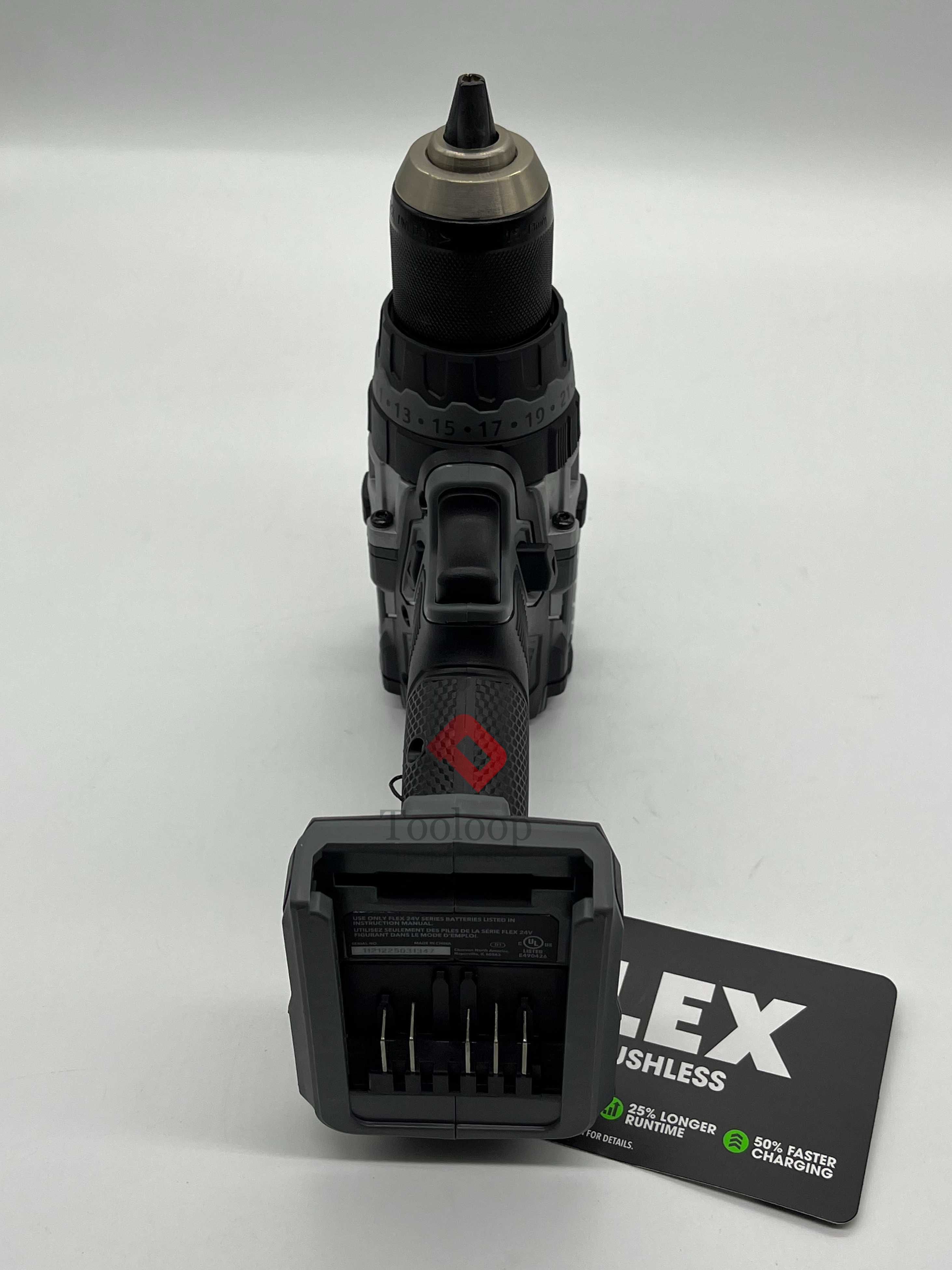 Аккумуляторный ударный шуруповерт FLEX FX1271T-2B 24V