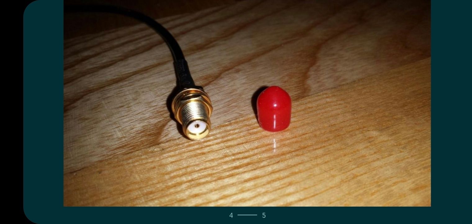 Konektor antenowy 2 szt. SMA/TS5/TS9 do modemów