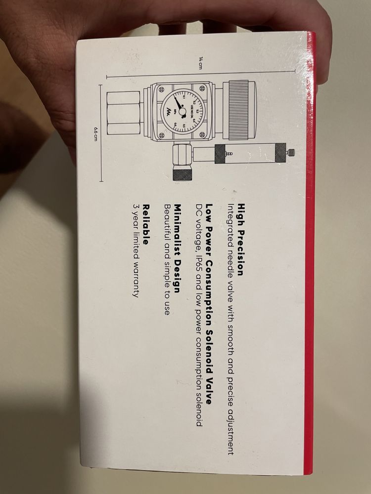 Redutor CO2 strideways como novo