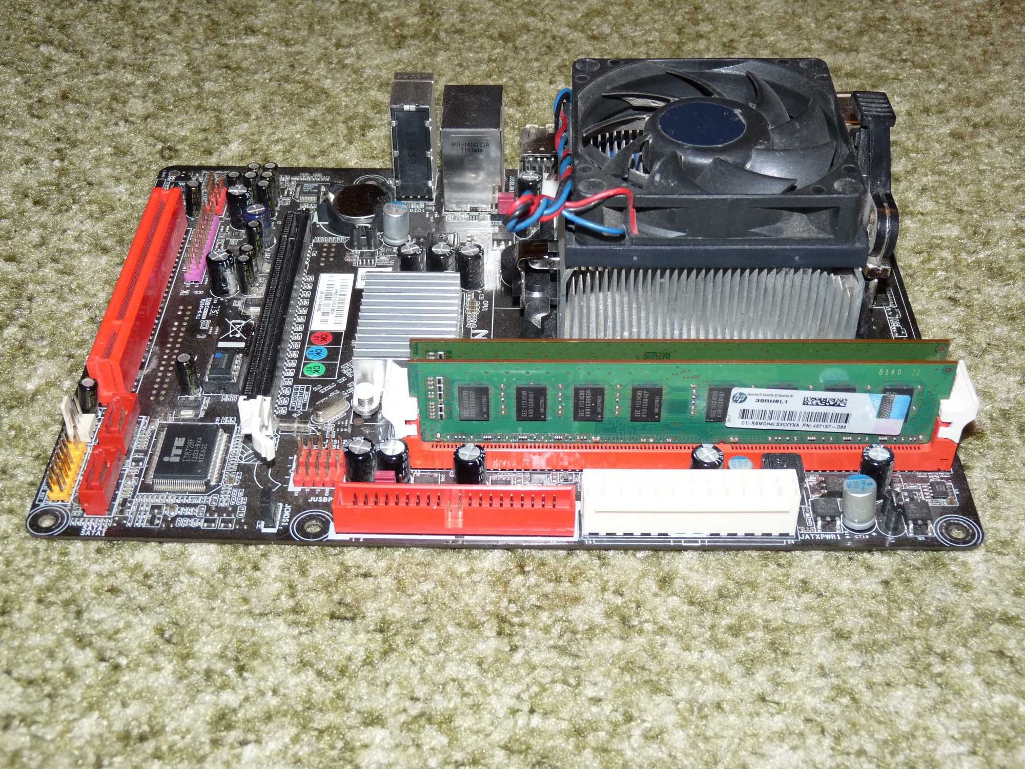 Мат. плата Socket AM3 Biostar N68S3B + Athlon II X2 250 + 8GB DDR 3