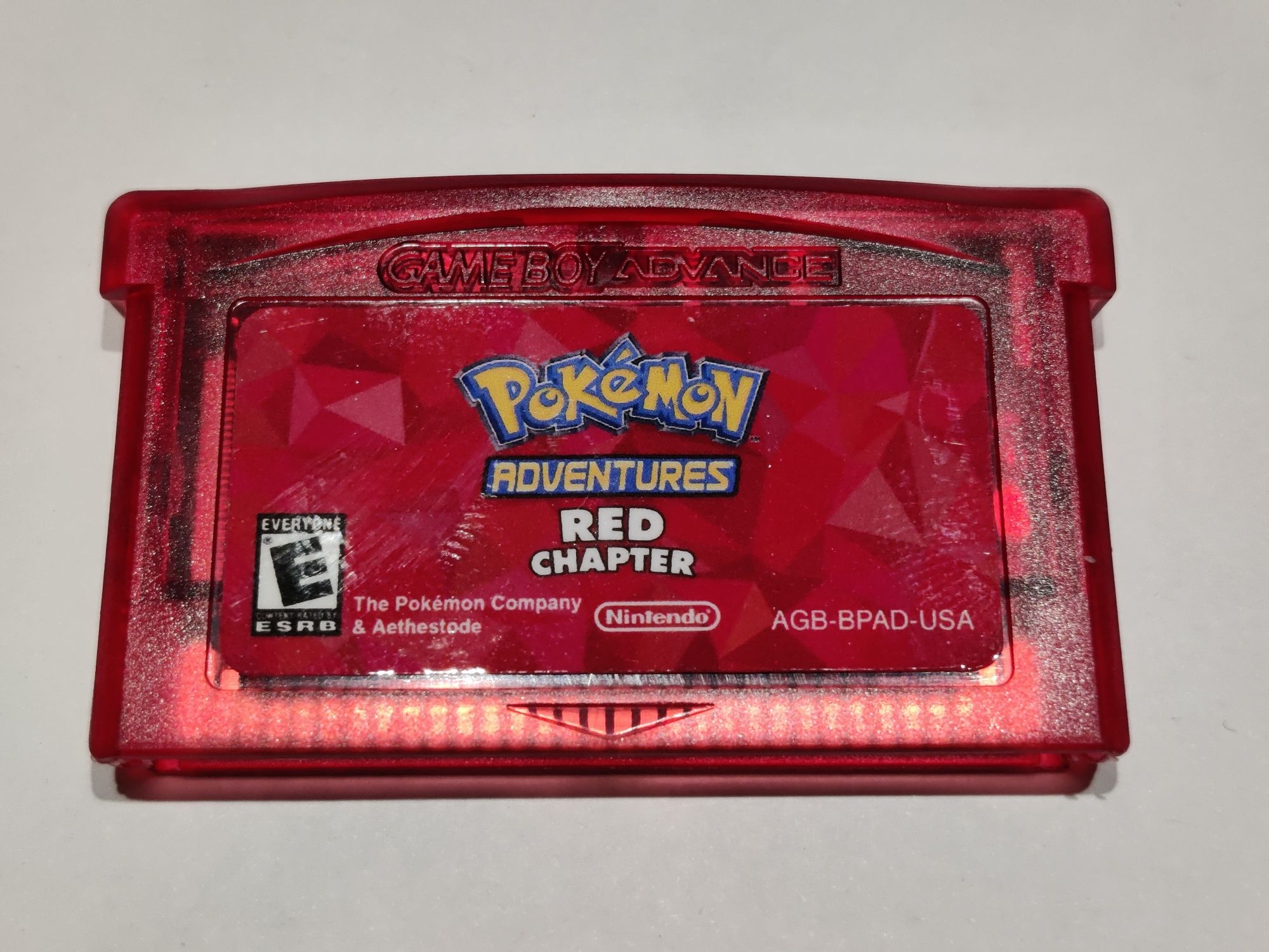Pokemon Adventures Red Chapter Version gameboy color advance gbc gba.