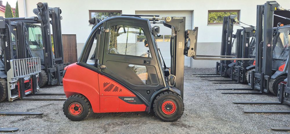 Linde H35D - Rok 11/2019 - Diesel - Triplex 4.70 m. Pozycjoner/przesuw