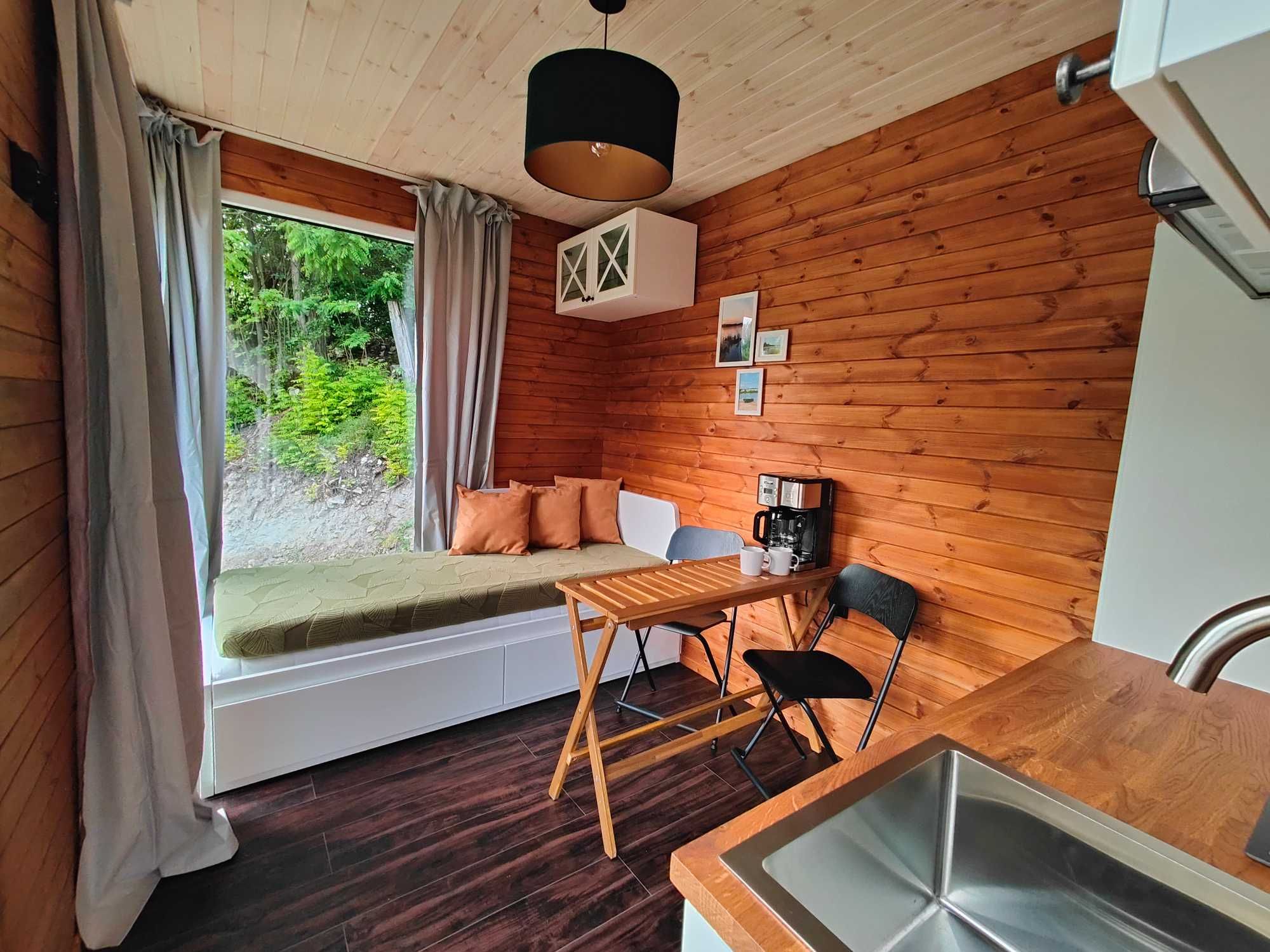 Nowoczesne domki nad Wisłą w Piotrawinie, dla dwóch osób