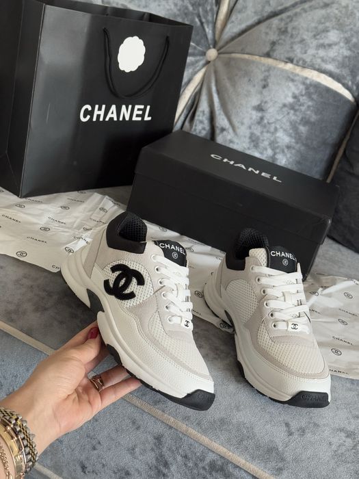 Белые кроссовки Chanel 37, 38 размер