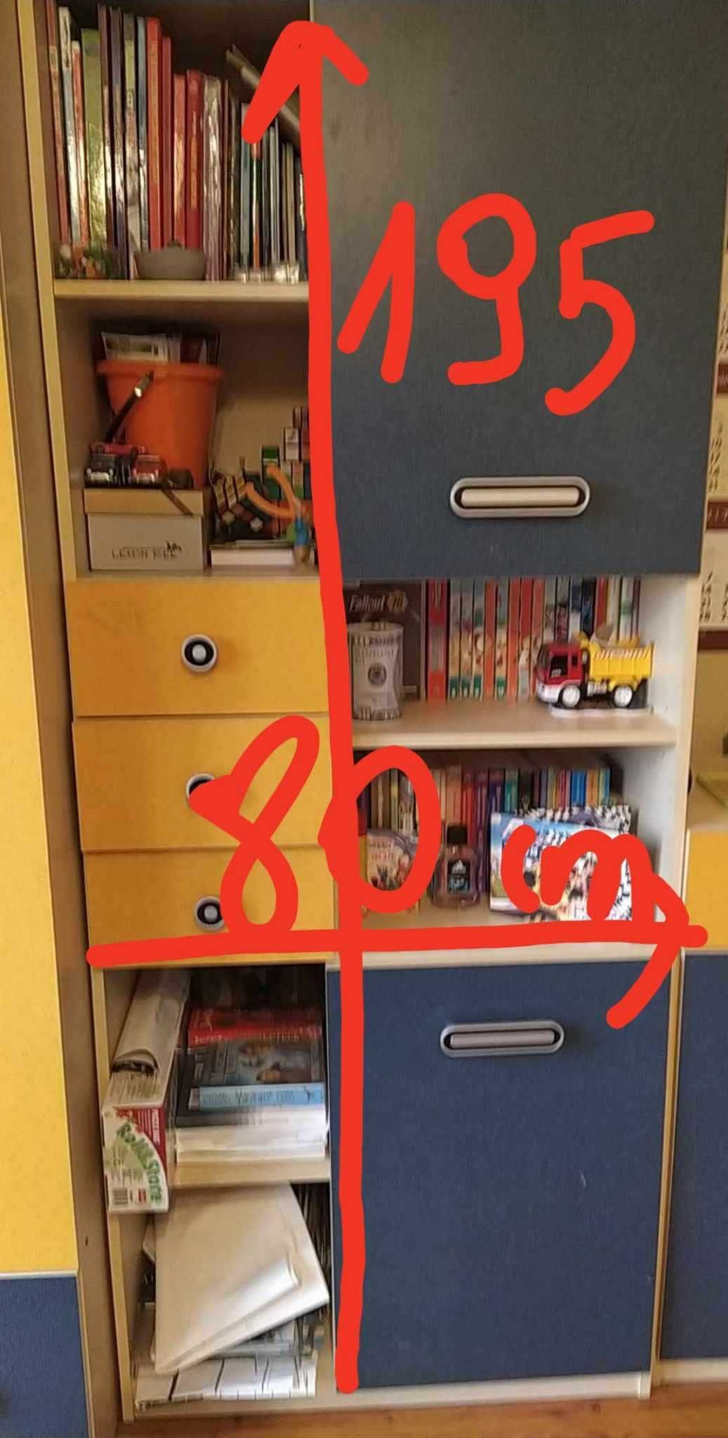 meble młodzieżowe, w dobrym stanie, Black Red White, oraz  żyrandol :)