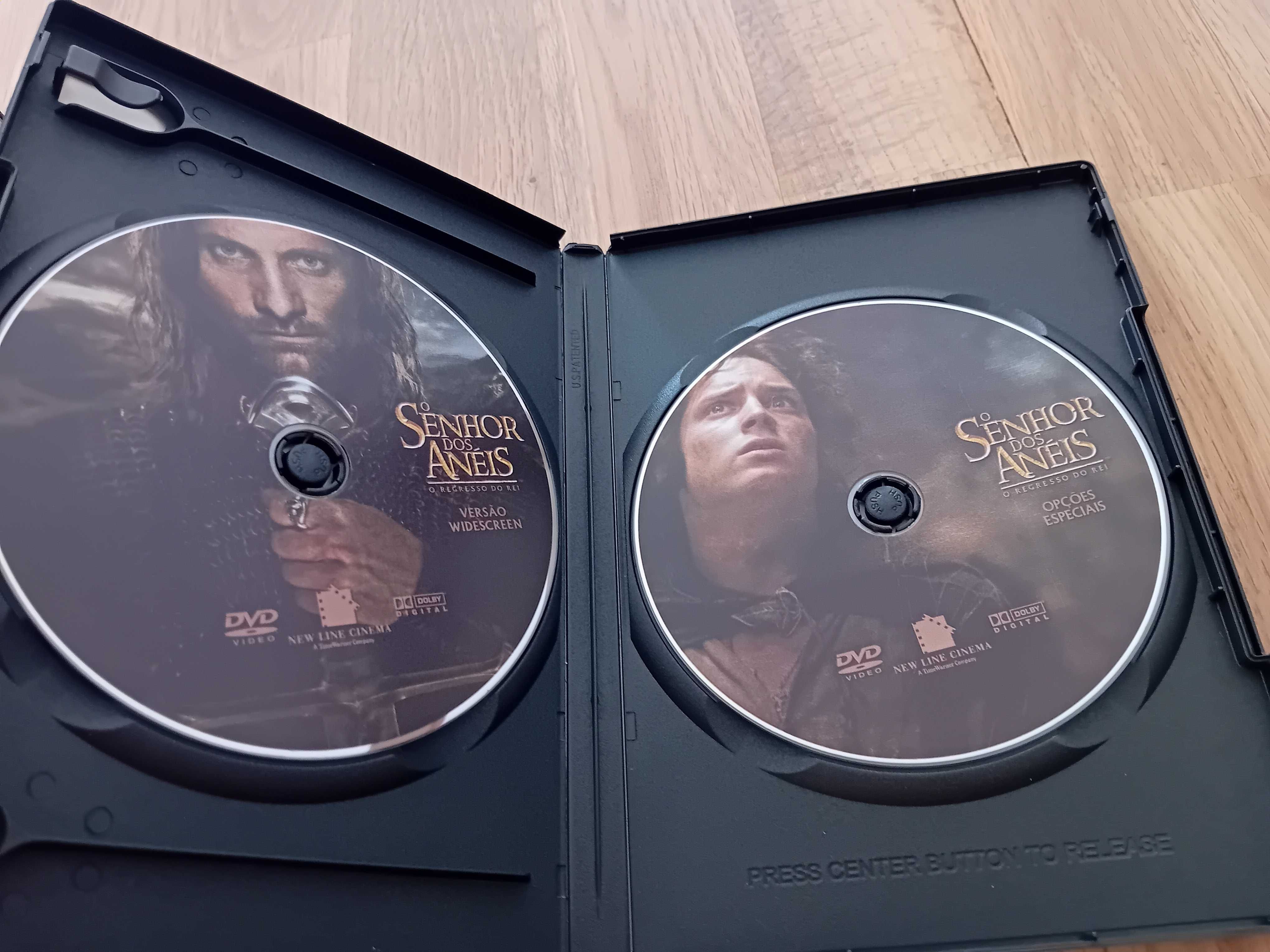 Pack 3 DVDs – O Senhor dos Anéis (Trilogia Completa)