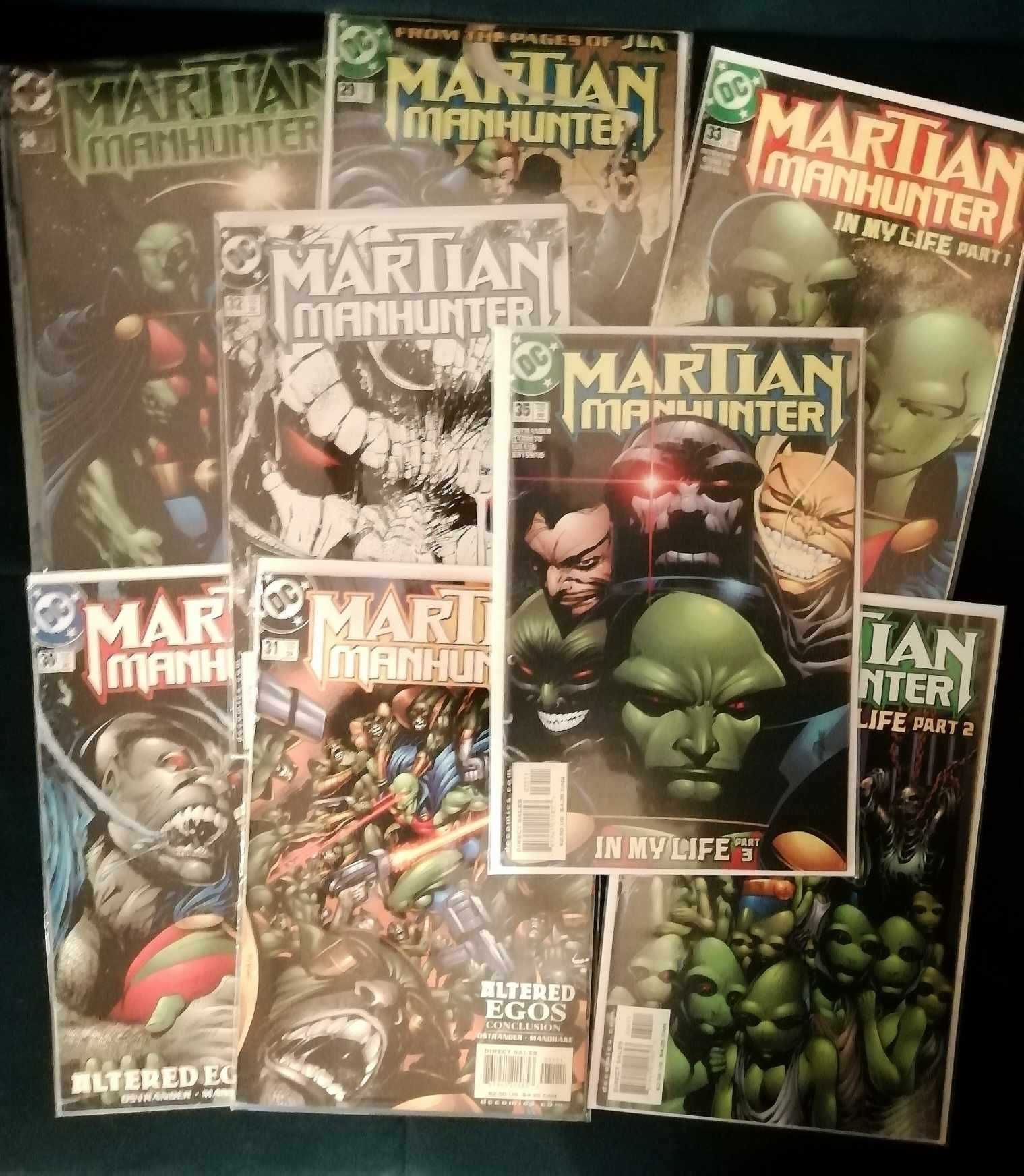 Martian Manhunter #29-36 (Ostrander/Mandrake) Liga Sprawiedliwości JLA