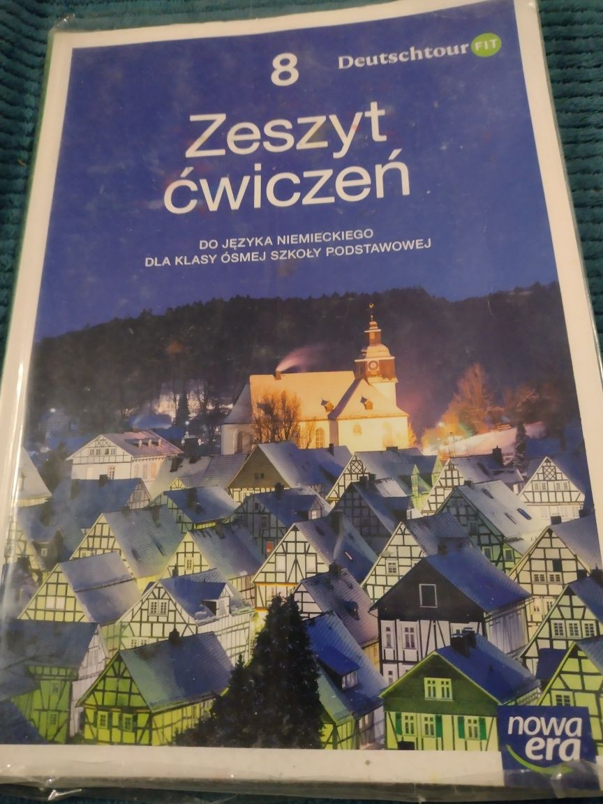 Deutschtourfit 8 ,zeszyt ćwiczeń.