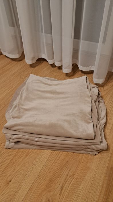 Pokrowiec na krzesło welur berz 6szt